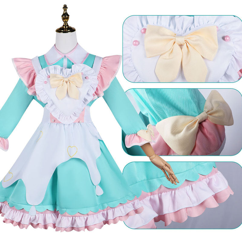 Needy Streamer Overload Angel-Chan Ame-Chan Maid Cosplay Costume