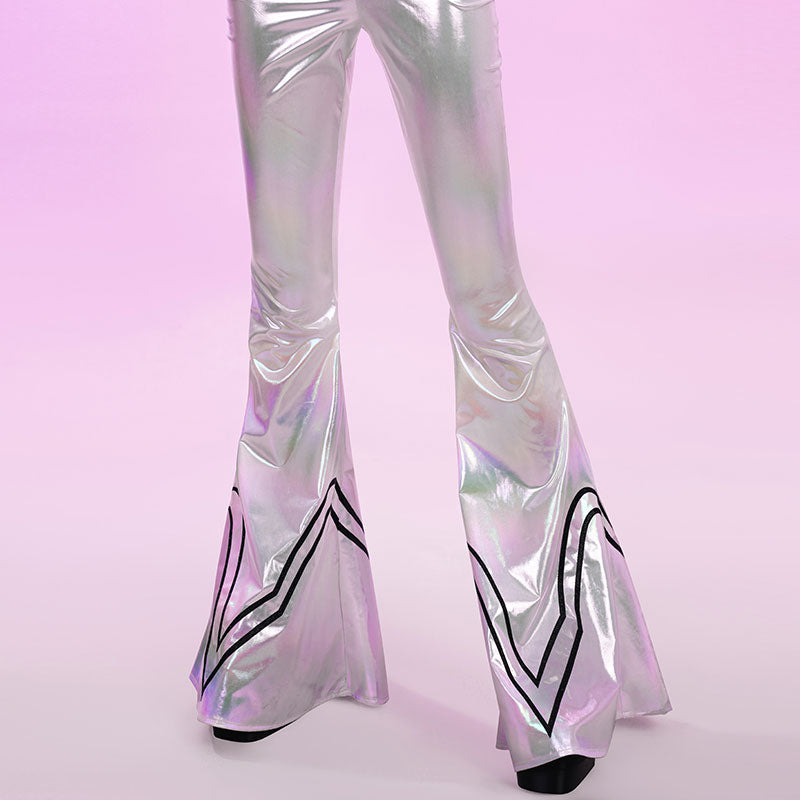 New Panty & Stocking with Garterbelt Polyester Silver Cosplay Costumes