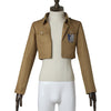 Attack on Titan Levi Ackerman Survey Corps Cosplay Costume