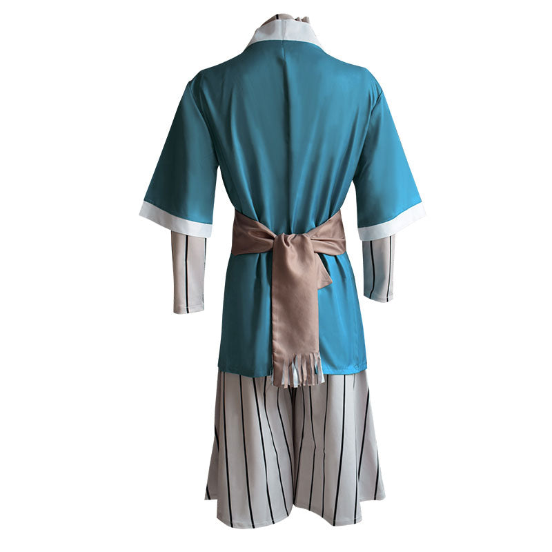 Anime Naruto Haku Rain Shinob kimono Cosplay Costume