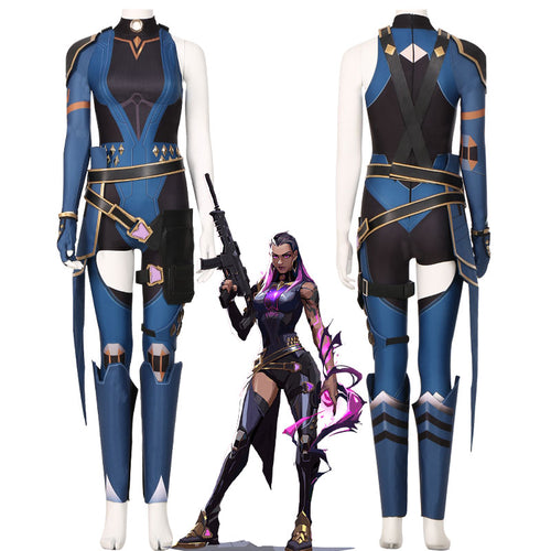 Game Valorant Reyna Cosplay Costumes