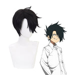 Anime The Promised Neverland Ray Short Black Cosplay Wigs - Cosplay Clans