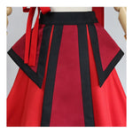 Anime Avatar: The Last Airbender Katara Red Dress Outfit Cosplay Costume - Cosplay Clans
