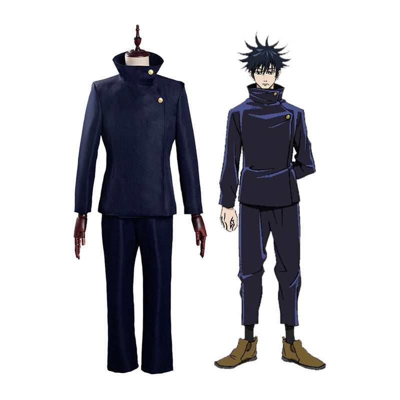 Anime Jujutsu Kaisen Megumi Fushiguro Outfits Cosplay Costume - Cosplay Clans