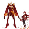 Game Genshin Impact Indarias Pyro Yakshas Cosplay Costumes