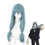 Anime Jujutsu Kaisen Mahito Long Blue Cosplay Wigs - Cosplay Clans