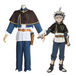 Anime Black Clover Asta Outfits Cosplay Costume with Free Magic Book Prop - Cosplay Clans