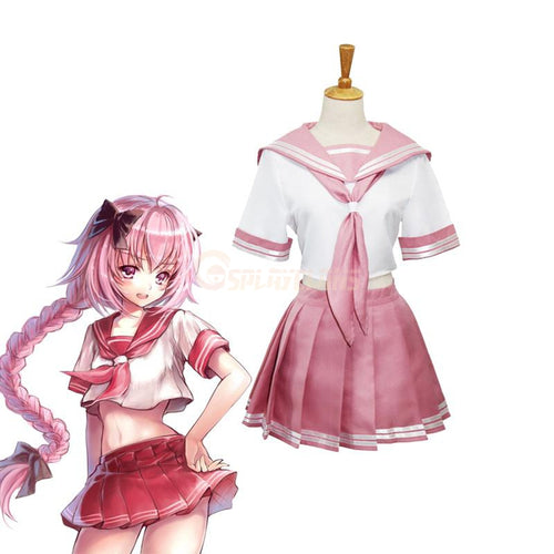 FGO Fate Apocrypha Rider Astolfo Sailor Uniform Cosplay Costumes - Cosplay Clans