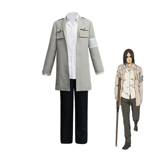 Attack on Titan 4 Season Eren Yaeger Cosplay Costumes