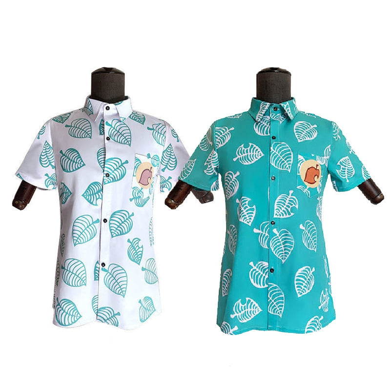 Animal Crossing Timmy Tommy Isabelle Short Sleeve Shirts Cosplay Costumes - Cosplay Clans