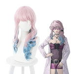 Anime Akudama Drive Doctor Long Pink Gradient Blue Cosplay Wigs - Cosplay Clans