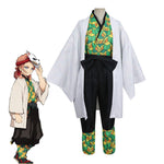 Anime Demon Slayer Kimetsu no Yaiba Sabito Male Cosplay Costumes - Cosplay Clans
