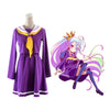 Anime No Game No Life Shiro Purple Uniform Cosplay Costume - Cosplay Clans