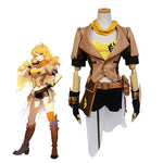 Anime RWBY Yellow Trailer Yang Xiao Long Uniform Cosplay Costumes - Cosplay Clans