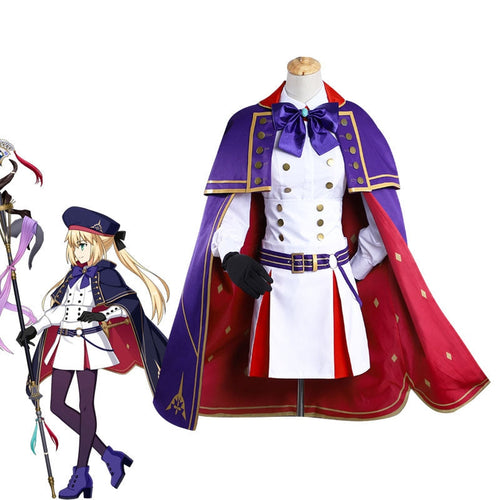 Fate Grand Order FGO Caster Artoria Pendragon Stage 2 Cosplay Costumes - Cosplay Clans