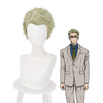 Anime Jujutsu Kaisen Kento Nanami Short Mixed Green Cosplay Wigs - Cosplay Clans