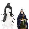 Anime Jujutsu Kaisen Suguru Geto Long Black Cosplay Wigs - Cosplay Clans