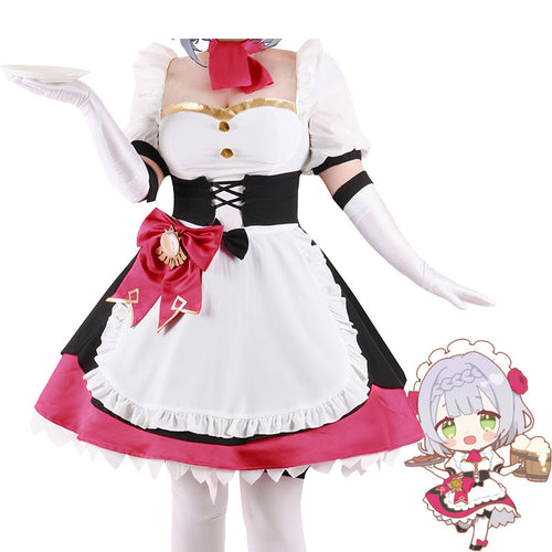 Genshin Impact Noelle Maid Halloween Cosplay Costumes