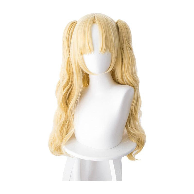 FGO Fate/Stay Night Ereshkigal Tohsaka Rin Blonde Curved Long Ponytails Cosplay Wigs - Cosplay Clans