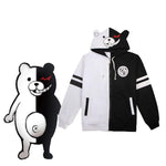 Danganronpa: Trigger Happy Havoc Monokuma Black and White Bear Cosplay Costumes - Cosplay Clans