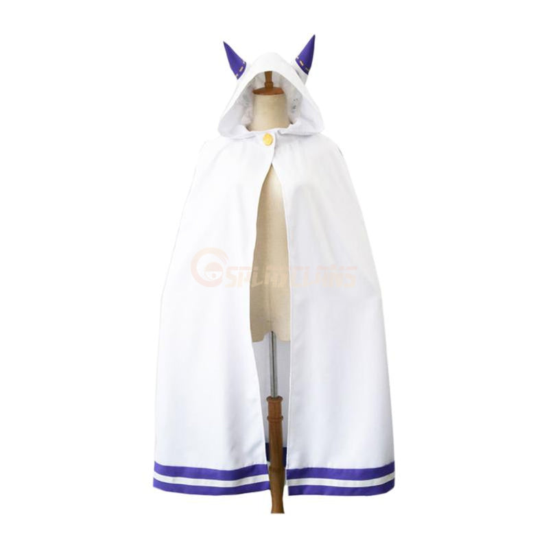 Anime Re:Zero Starting Life in Another World Emilia Cloak Cosplay Costume - Cosplay Clans
