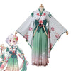 Anime Princess Connect! Re:Dive Kokoro Natsume Kimono Cosplay Costumes - Cosplay Clans