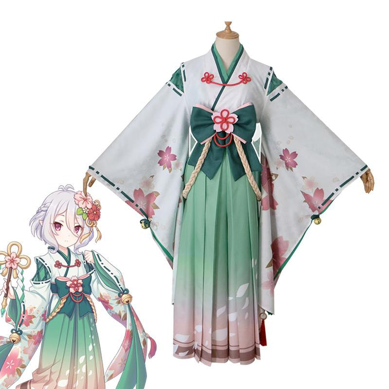 Anime Princess Connect! Re:Dive Kokoro Natsume Kimono Cosplay Costumes – Cosplay Clans Anime Princess Connect! Re:Dive Kokoro Natsume Kimono Cosplay Costumes – Cosplay Clans