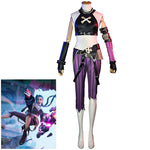 Game LOL Fortnite Arcane Jinx Cosplay Costumes