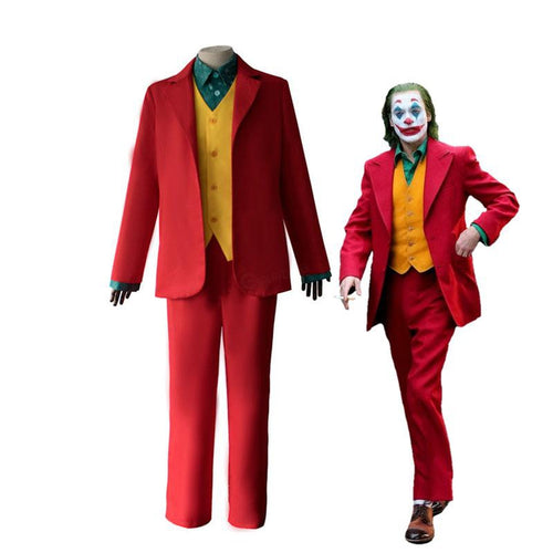 2019 Movie Joker Halloween Male Suit Cosplay Costumes - Cosplay Clans