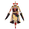 Game Genshin Impact Xiangling Fullset Cosplay Costumes - Cosplay Clans