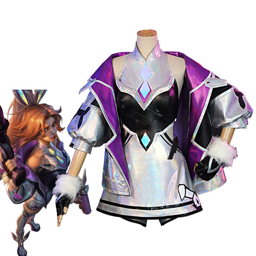 Game LOL Battle Bunny Miss Fortune Cosplay Costume