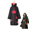 Anime Naruto Akatsuki Cosplay Costume Cloak Cape - Cosplay Clans