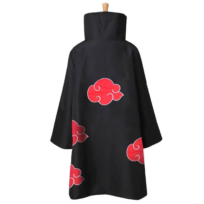 Anime Naruto Akatsuki Cosplay Costume Cloak Cape - Cosplay Clans