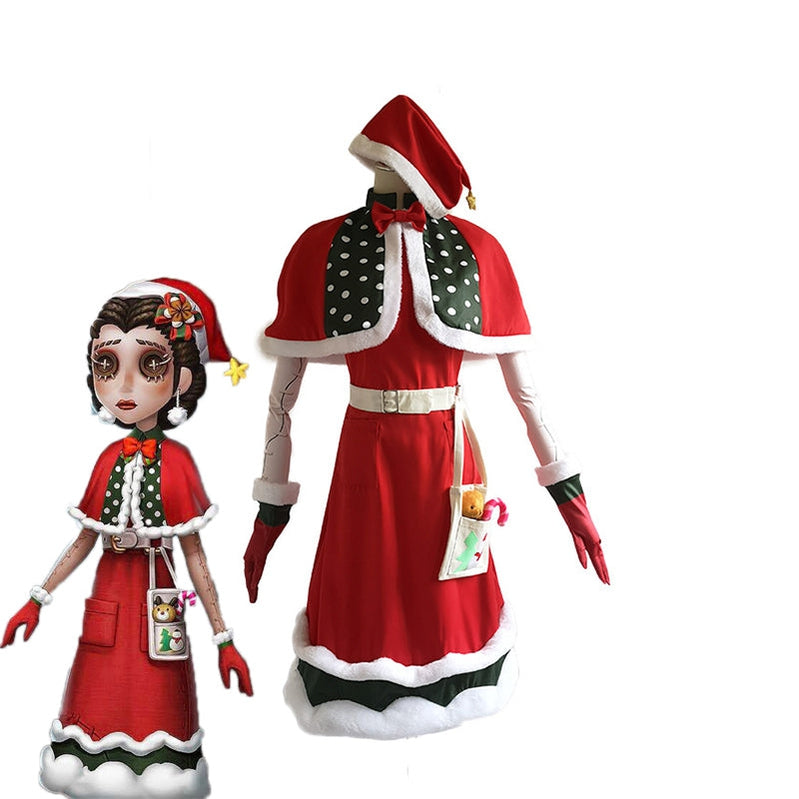 Game Identity V Doctors Xmas Ensemble Christmas Cosplay Costume - Cosplay Clans