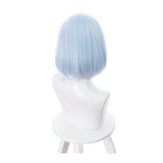 Anime Date A Live Origami Tobiichi Short Light Blue Cosplay Wigs - Cosplay Clans