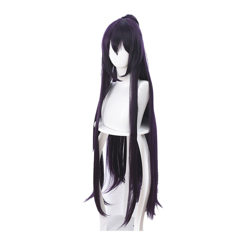 Anime Date A Live Tohka Yatogami Long Straight Purple Cosplay Wigs - Cosplay Clans