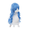 Anime Date A Live Yoshino Himekawa Long Blue Wavy Cosplay Wigs - Cosplay Clans