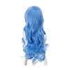 Anime Date A Live Yoshino Himekawa Long Blue Wavy Cosplay Wigs - Cosplay Clans