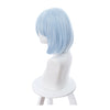 Anime Date A Live Origami Tobiichi Short Light Blue Cosplay Wigs - Cosplay Clans