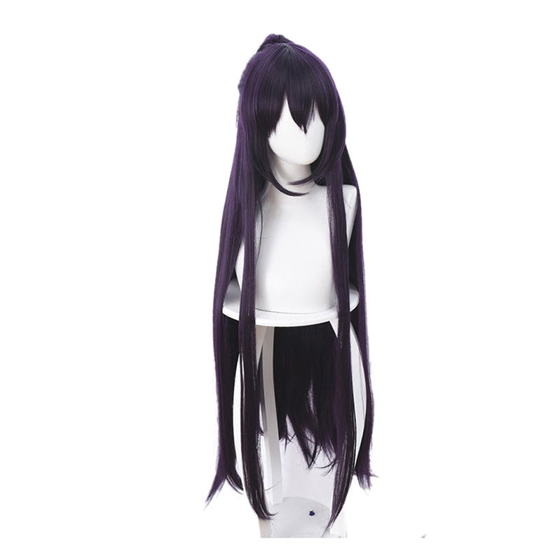 Anime Date A Live Tohka Yatogami Long Straight Purple Cosplay Wigs - Cosplay Clans