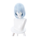 Anime Date A Live Origami Tobiichi Short Light Blue Cosplay Wigs - Cosplay Clans