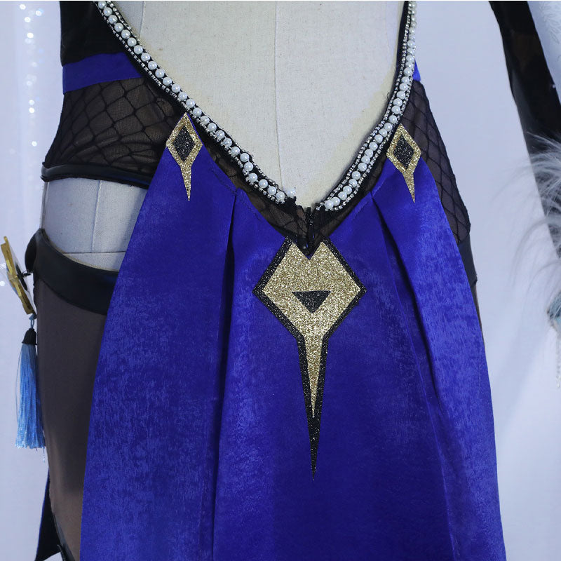Game Genshin Impact Yelan Cosplay Costumes
