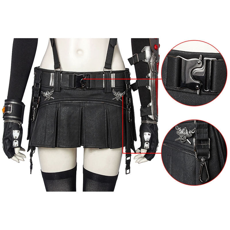 Final Fantasy VII Remake FF7 Tifa Lockhart Outfits Cosplay Costume –  Cosplay Clans
