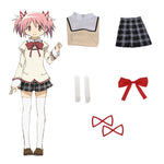 Anime Puella Magi Madoka Magica Uniforms Cosplay Costume