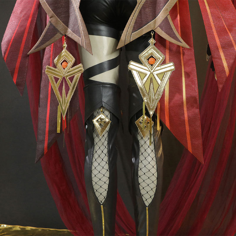 Game Genshin Impact Dehya Fullset Cosplay Costumes - Cosplay Clan