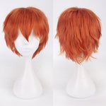 Classic Short 30cm Man Fashion Various Color White Black Gray Brown Pink Red Pruple Blonde Anime Cosplay Wigs - Cosplay Clans