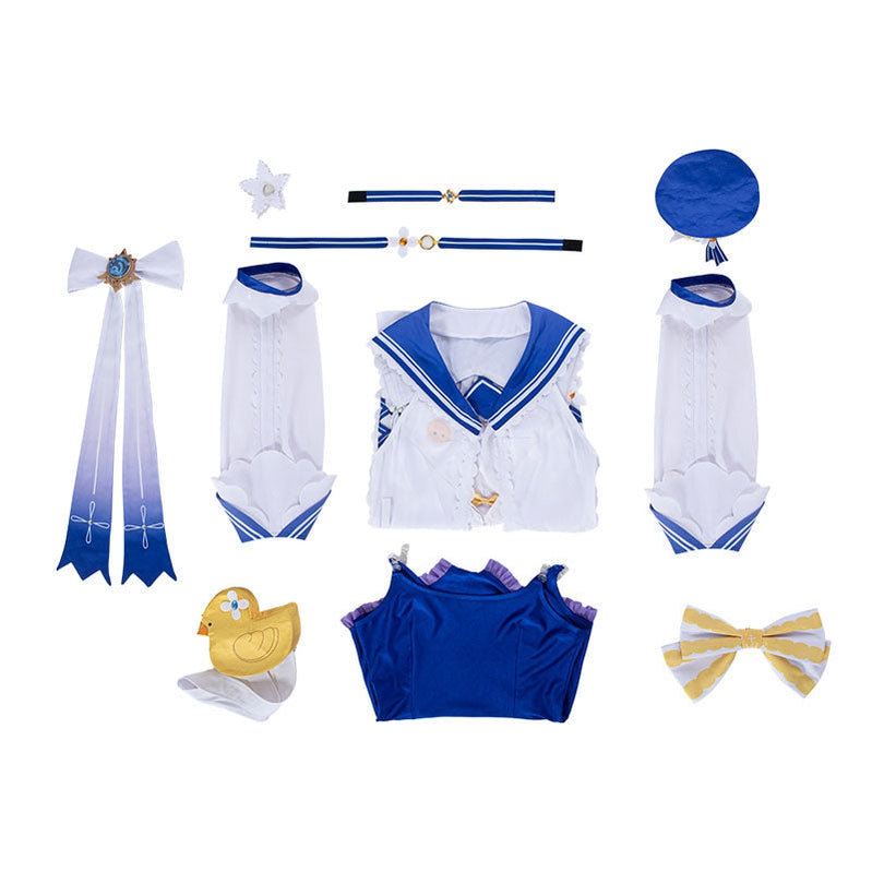 Barbara Summer Beach Skins Cosplay Costumes