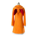 Anime No Game No Life Shuvi Doura Orange Dress Cosplay Costume - Cosplay Clans