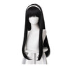 Anime Puella Magi Madoka Magica Homura Akemi Long Straight Black Cosplay Wigs - Cosplay Clans