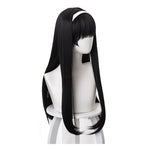 Anime Puella Magi Madoka Magica Homura Akemi Long Straight Black Cosplay Wigs - Cosplay Clans